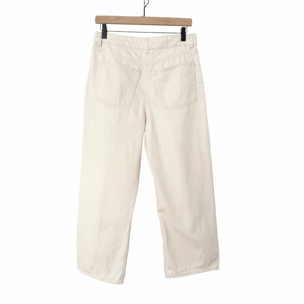 COS Barrel Leg Cotton Denim Pants - Excellent Pre-Owned Condition, 8 - Picture 7 of 16